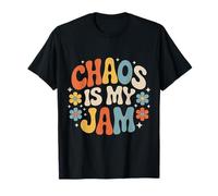 Chaos Is My Jam Actitud energética desordenada - Camiseta
