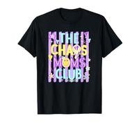 Chaos Mamas Club de Rayas a Cuadros, Vida de mamá Día de la Madre Camiseta