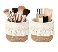 CHAOTEMAI 2 Pezzi Porta Pennelli Make Up Cestino Portaoggetti