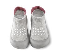 CHAOTEMAI Calcetines Antideslizantes Niño Largo Interior 13,5 Cm para Talla 22/23 Zapatos Calcetines Bebé Niñas Primeros Pasos Zapatos Bebé Calcetines Antideslizantes con Suela de Goma