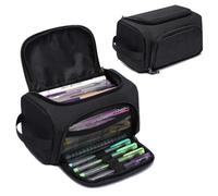 CHAOTEMAI Estuche Escolar 21cm X 12cm x 10cm Estuche Estuche Maquillaje Niña The Office Estuche de Gran Capacidad Bolsa de Lápiz Estuche Organizador Papelería con Compartimentos para Office Man Woman