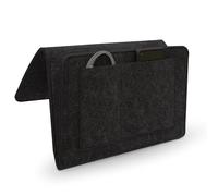 CHAOTEMAI Organizador Colgante Funda Reposabrazos Sofa Wall Hanging Storage Organiser Mesita de Noche Organizador Mandos Sofaorganizador de Sofá Soporte para Mando a Distancia de TV (Negro)