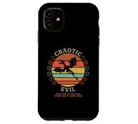 Chaotic Evil: Where The XP Vintage D20 Dragon RPG Gamer Carcasa para iPhone 11