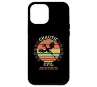 Chaotic Evil: Where The XP Vintage D20 Dragon RPG Gamer Carcasa para iPhone 12 Pro MAX