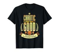 Chaotic Good D20 RPG Alineación Juego de rol Gamer TTRPG Camiseta