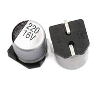 CHAOUYYZ 10Pcs Smd 10V 16V 25V 35V 47Uf 50V 100Uf 220Uf 470Uf 1000Uf 10Uf 22Uf 330Uf 2200Uf 150Uf Aluminum Electrolytic Capacitor/10V 100Uf 10Pcs