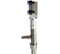 CHAOUYYZ Boquilla de Llenado de Botellas de Líquido de Grasa de Yogur con Pistón de Acero Inoxidable con Válvula Manual, Repuestos para Máquina Llenadora/Inlet 16Mm19Mm25Mm/6Mm