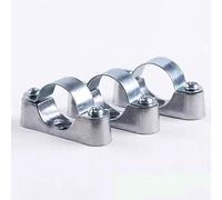 CHAOUYYZ Clip de Sillín, 5/10 Unidades, 16/20/25/32/40/50 Mm, Aleación de Aluminio, Código de Pared, Clip de Sillín, Abrazadera de Tubo, Soporte de Tubo./50Mm 10Pcs