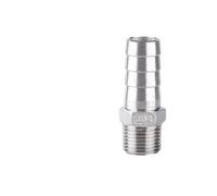 CHAOUYYZ Conector de Tubería de Roscaho Bspt de 3/4", 1" Y 1-1/4" X Conector de Acoplamiento de Manguera con Ede 8 Mm a 40 Mm, Tipo Pagoda/Color/Dn20*10Mm
