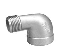 CHAOUYYZ Reductor Hembra Aho Bsp de 1/4", 3/8", 1/2", 3/4", 1", 1-1/4", 1-1/2", 2" Y 3/8" de Acero Inoxidable 304./Bspt/1 To 1L2 Inch