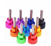 CHAOUYYZ Tornillos de Mariposa Escalonados de Aluminio con Rosca Unc 1/4-20/Den/35Mm_1/4-20