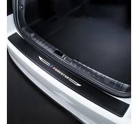 CHAOWEIFB Protector de Parachoques Trasero para Subaru Forester 2018-2024 SUV, Carbono Fibra Protección Borde de Carga Protector de Umbral de Puerta Accesorios