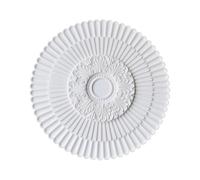 Chaoyilian MedallóN De Techo Decorativo,MedallóN Decorativo para Techos,MedallóN De Ventilador De Techo,Rosetones Techo Lampara,Placa Decorativa para Ventilador De Techo,Rosetones Techo