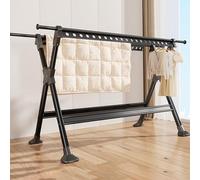 Chaoyilian Tendedero Plegable Exterior,Tendedero Plegable para Ropa,Tendedero De Ropa Extensible,Refuerzo AntisíSmico,para Acampar,Viajar Y Actividades Al Aire Libre