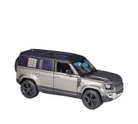 CHAOYINGS Modelo De Coche De Aleación Fundido A Presión De Metal A Escala 1:24 para Land Rover Defender(Titanium)