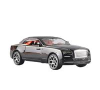 CHAOYINGS Modelo De Coche De Metal Fundido A Presión A Escala 1:24 para Rolls-Royce Dawn(Black)