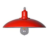 ChaoZan Moderno Lámpara de Techo Metal E27 Creatividad Lámpara de araña Retro Clásico Hierro Colgante de Luz para Dormitorio Sala Cocina Comedor Hotel, Rojo