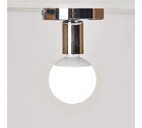 ChaoZan Soporte de luz Soporte de lámpara Retro E27 Adaptador de enchufe Techo/Pared Base Titular Lámpara Lámpara Colgante Socket Lámpara de techo para hogar Dormitorio sala pasillo Plata