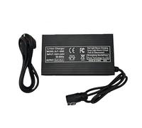 CHAOZHU 84V 6A / 10A Caricabatteria Agli Ioni di Litio, Cassa in Alluminio Sicura e durevole, Adatto per Caricabatteria Intelligente al Litio da 20S 72V, con Spina Maschio Linko P-20 (6A)