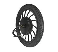 CHAOZHU Bicicleta Eléctrica con Motor de Buje sin Escobillas Rueda con Neumático Inflable, 36V/48V, 500W/750W/1000W, 14"/16"/20 (Rueda Delantera de 20 Pulgadas)