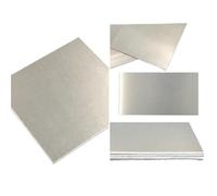 Chapa Acero Inoxidable Lámina delgada de aluminio 0,8 mm for soldadura metales(0.8X300X300mm)