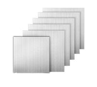 Chapa Acero Inoxidable Placa de chapa cuadrada acero inoxidable 304, plana, cepillada y pulida(3x150x150mm)