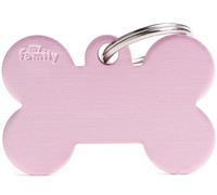 Chapa Basic Hueso Grande Personalizada para Perros y Gatos
