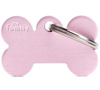 Chapa Basic Hueso Pequeño Personalizada para Perros y Gatos