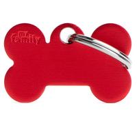 Chapa Basic Hueso Pequeño Personalizada para Perros y Gatos