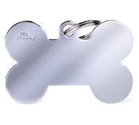 Chapa Basic Hueso XL Personalizada para Perros y Gatos
