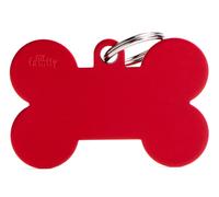 Chapa Basic Hueso XL Personalizada para Perros y Gatos
