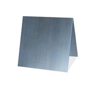 Chapa de acero for resortes de 500 mm, placa cuadrada de acero al manganeso templado de 100, 125, 150 y 200 mm, tablero de 65 Mn, materiales metálicos, 1 pieza(0.3x150x500mm)