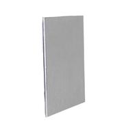 Chapa de acero inoxidable Placa cuadrada de acero inoxidable, lámina fina for manualidades, placa plana pulida metal cepillado, 1 pieza(1.5x200x200mm)