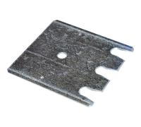 Chapa de base para placas base, galvanizada SCHULTE, para S635 y S645