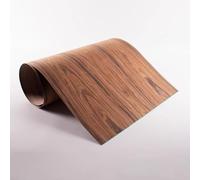 Chapa de madera de palisandro reconstituida de 58 x 250 cm, restauración de muebles y tableros de mesa, lámina grande de chapa de madera con respaldo de vellón de ingeniería.