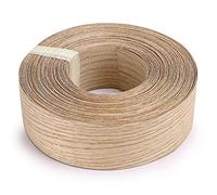 Chapa de madera Skelang, chapa de madera, bandas de borde fusibles de melamina, para estante, gabinete, marco de puerta 50mm*15m,roble rojo