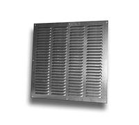 Chapa de rejilla de ventilación (galvanizado, 400x400 mm)