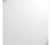 Chapa lisa (500 x 250 mm, Espesor: 0,8 mm, Aluminio, Revestido, Blanco)
