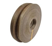 Chapa Madera Rollo de 25 m cinta canto nogal, flexible for cantos chapa madera auténtica, tiras for contrachapado y muebles(4cmx25m)