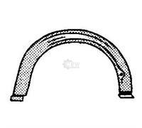 Chapa Paso de Rueda Panel Lateral Izquierda para BMW 3er Cabrio Año Fab. 82-87