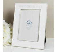 Chapado en Plata Amore Boda Marco 17.8cmX12.7cm WG90457
