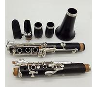 Chapado En Plata Llave Bb Clarinetes Madera De Ébano Instrumentos Musicales Estuche Boquilla Cañas Clarinetes