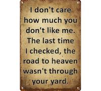 Chapas Metalicas Je Pensais Que Vieillir Prendrait Plus De Temps. Divertido Letreros De Chapa Rústico Placas Metálicas Para Cueva Casa Taberna S