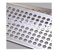 Chapas metálicas perforadas Malla perforada de acero inoxidable 304 for tamaños múltiples de filtración de humos de ventilación(W70*L400cm/W27.5*L157.4in)