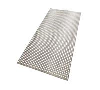 Chapas metálicas perforadas, Red de seguridad for balcón gato, hoja perforada acero inoxidable 304, hermética, 0,15-0,8x1M(1 Pcs,0.28x1M)