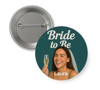 Chapas Personalizadas Imperdible. Accesorios Despedida Soltera. Detalles Jubilación. Regalos Fin De Curso Alumnos. Decoración cumpleaños. Chapas Para Eventos. Descuentos por cantidad. 38mm Pack Grande