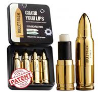 ChapChamp- REGALO CON PATENTE PENDIENTE PARA PROPIETARIOS DE ARMAS: con nuestro diseño con patente pendiente para entusiastas de las armas de fuego, este bálsamo labial con forma de bala es un regalo