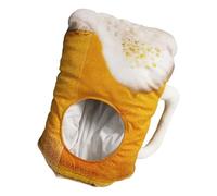 Chapeau Chope De Bière - Chapeau Oktoberfest Una Douce de Peluche | Accessoire Déguisement Léger Et Amusant Pour Fête De La Bière, Bars, Halloween, Carnavales, Cosplay, Escena, Fotografía, Soirée