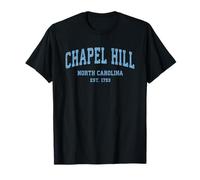 Chapel Hill North Carolina NC Vintage Deportes Atléticos Camiseta