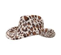 ChapeMujer Elegante, Beret Mujer Carnaval De Vaquero Imitación Invierno Cálido Y Suave Estilo Western Estilo Trampero con Orejas para Actividades Exteriores en Tiempo Frío